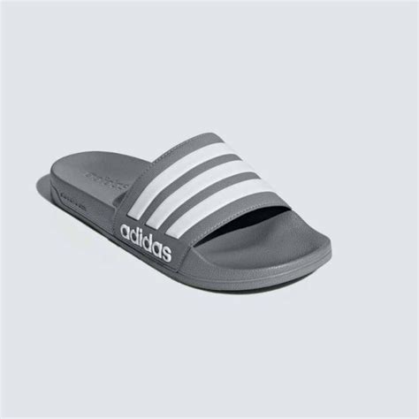 Grijze adidas Adidas Slippers online kopen 